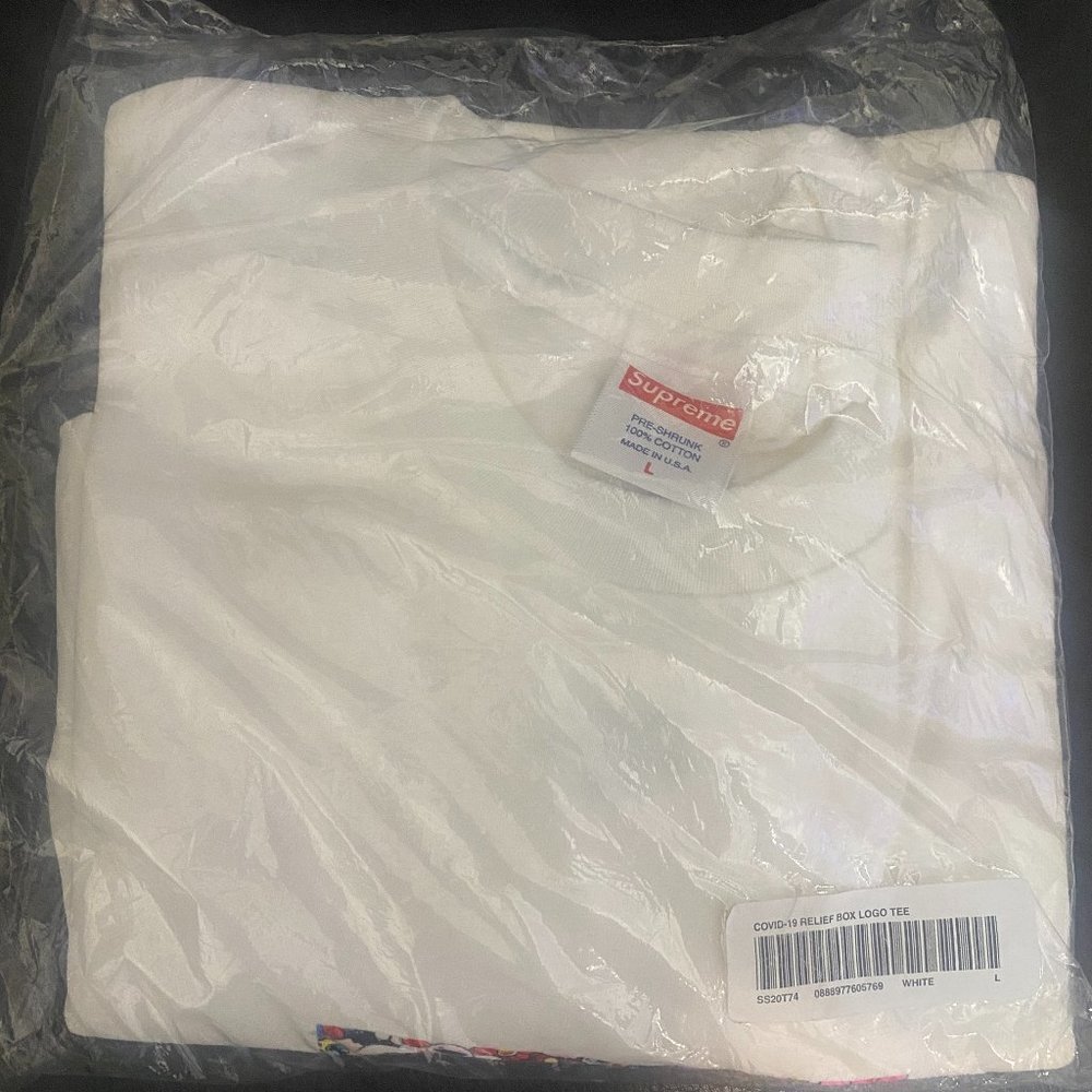 Supreme X Takashi Murakami T-Shirt Covid Relief - Picture 4 of 6